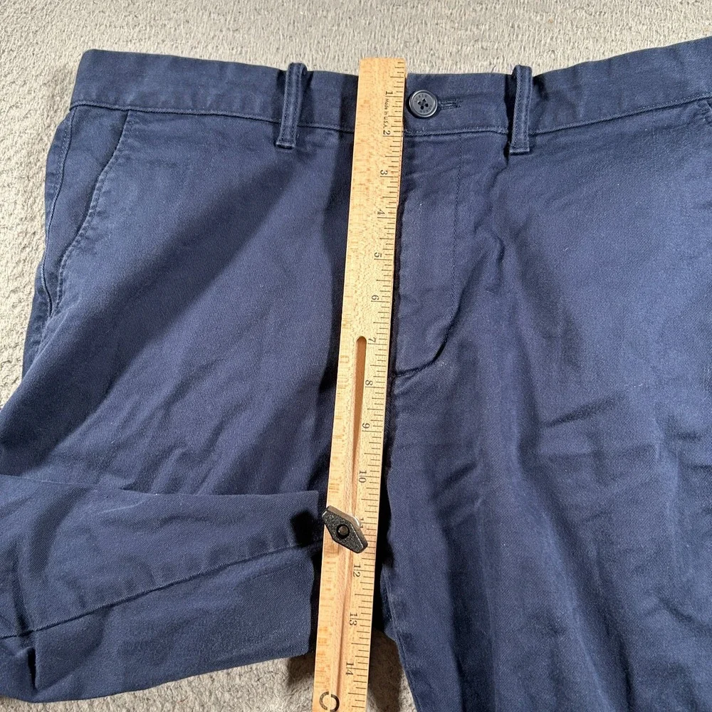 J Crew Chino Pants‎ Mens 34x28 Blue Staight Leg Preppy Everyday Golf Casual